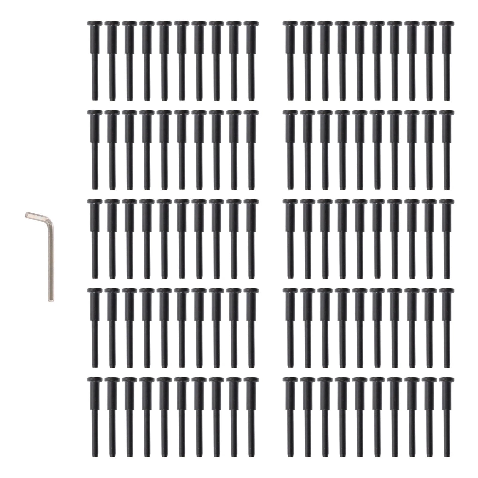 100Pcs 1/8" T316 Stainless Steel Cable Rail Set for