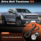 Serpentine Belt Drive Tensioner Kit 90K-39298A for Ford F-150 (2014–2023)