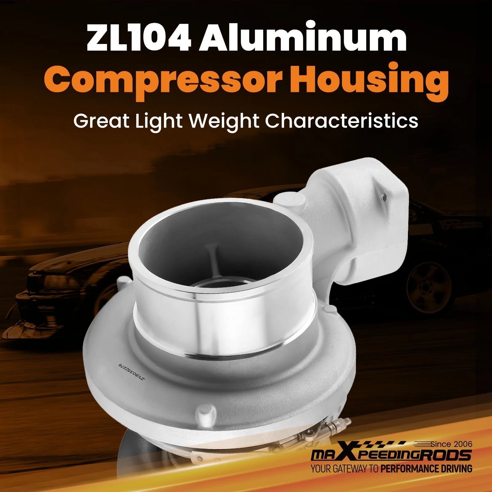 Turbocharger T6 96/88mm for Caterpillar CAT 3406B C15 C16 C16 S410SX (1990–2005)