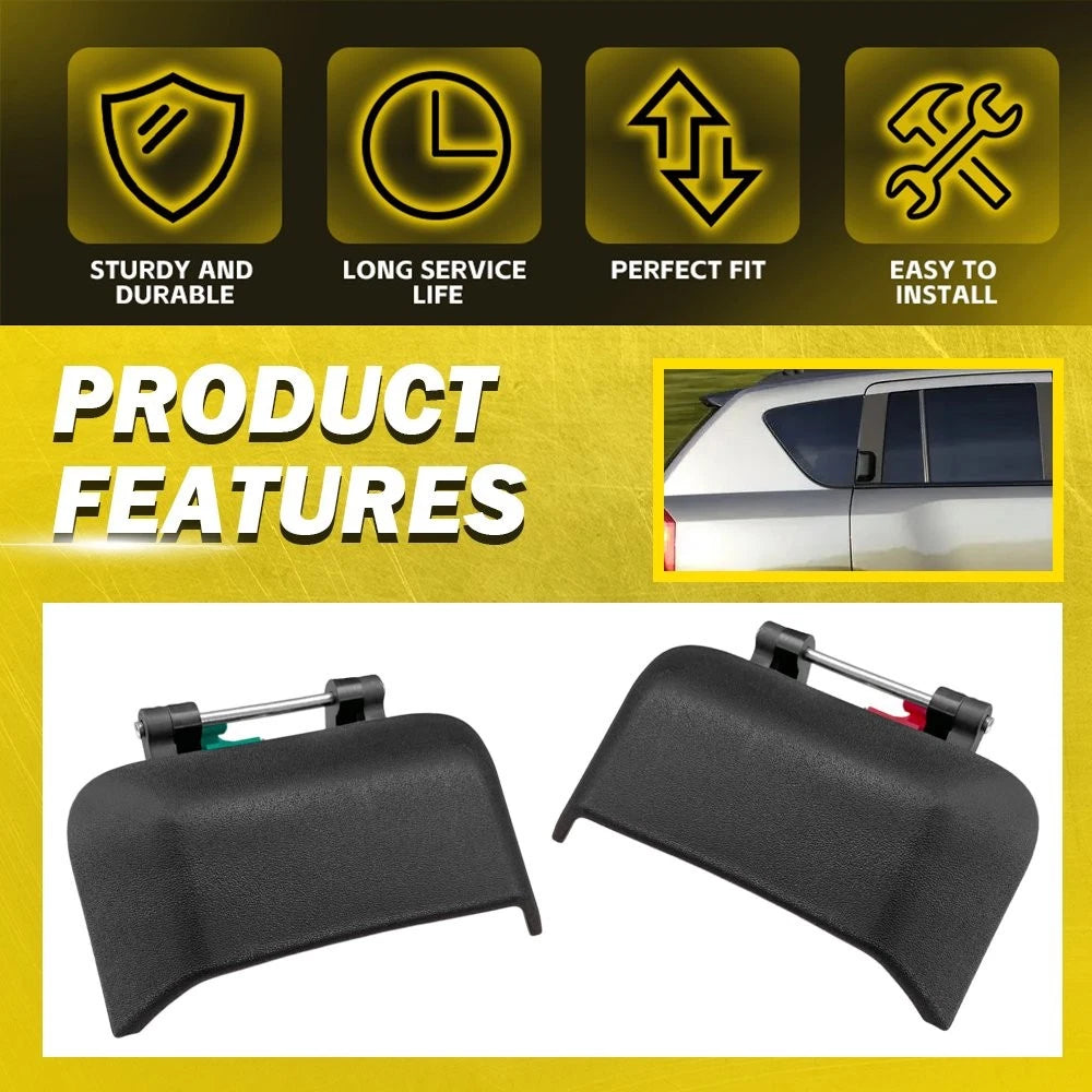 Set of 2 Rear Exterior Door Handles for Jeep Compass (2007–2016) 5115826AF 5115827AF