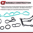 Set of 1 Timing Cover Gasket Kit No.HS54898 for Chevy Cruze 1.4L (2011–2015)
