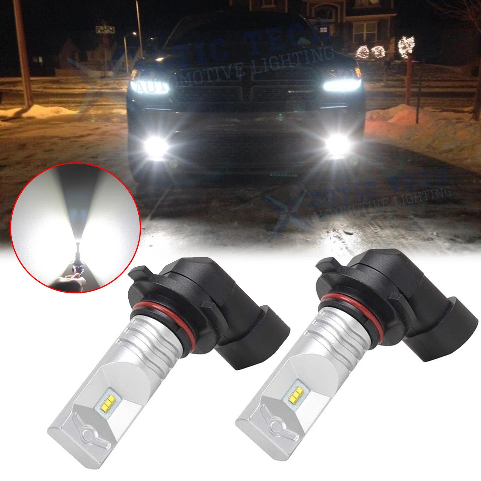 LED Fog Light Bulbs for Dodge Grand Caravan (2001–2009)