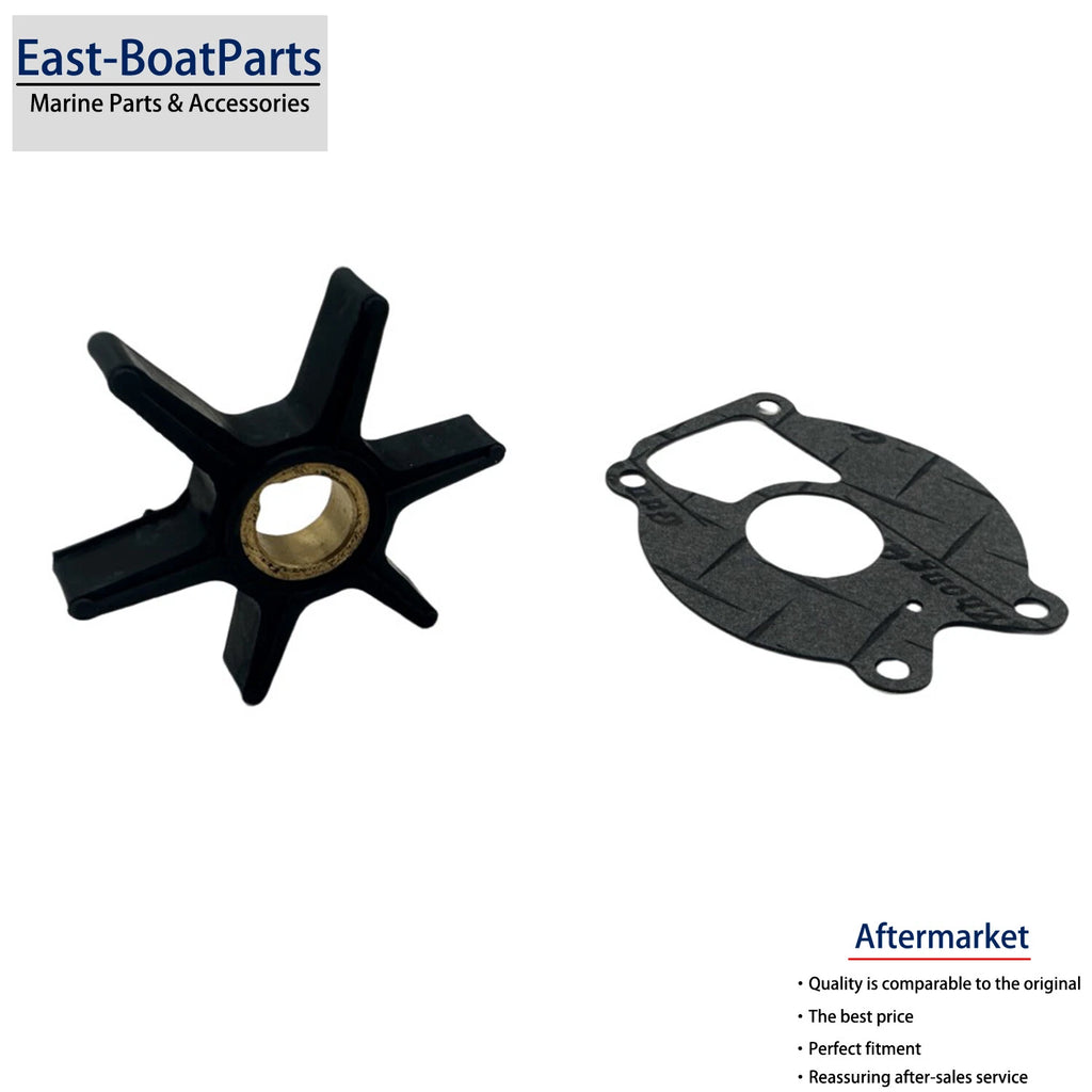 Water Pump Impeller & Gasket for Mercury Force (8M0204712, 8508910, 850893, 993261)