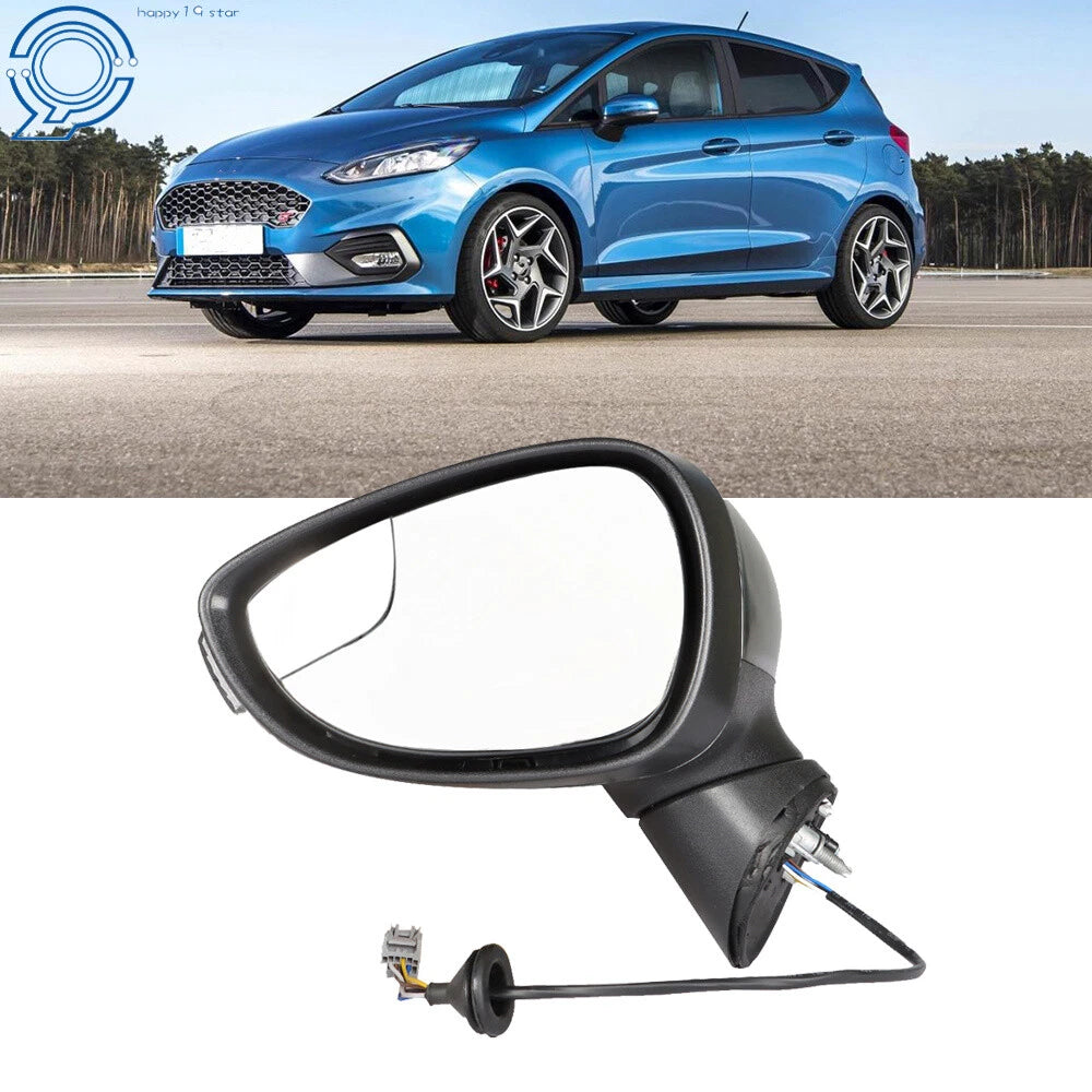 Left Side View Mirror for Ford Fiesta (2014–2019) Power