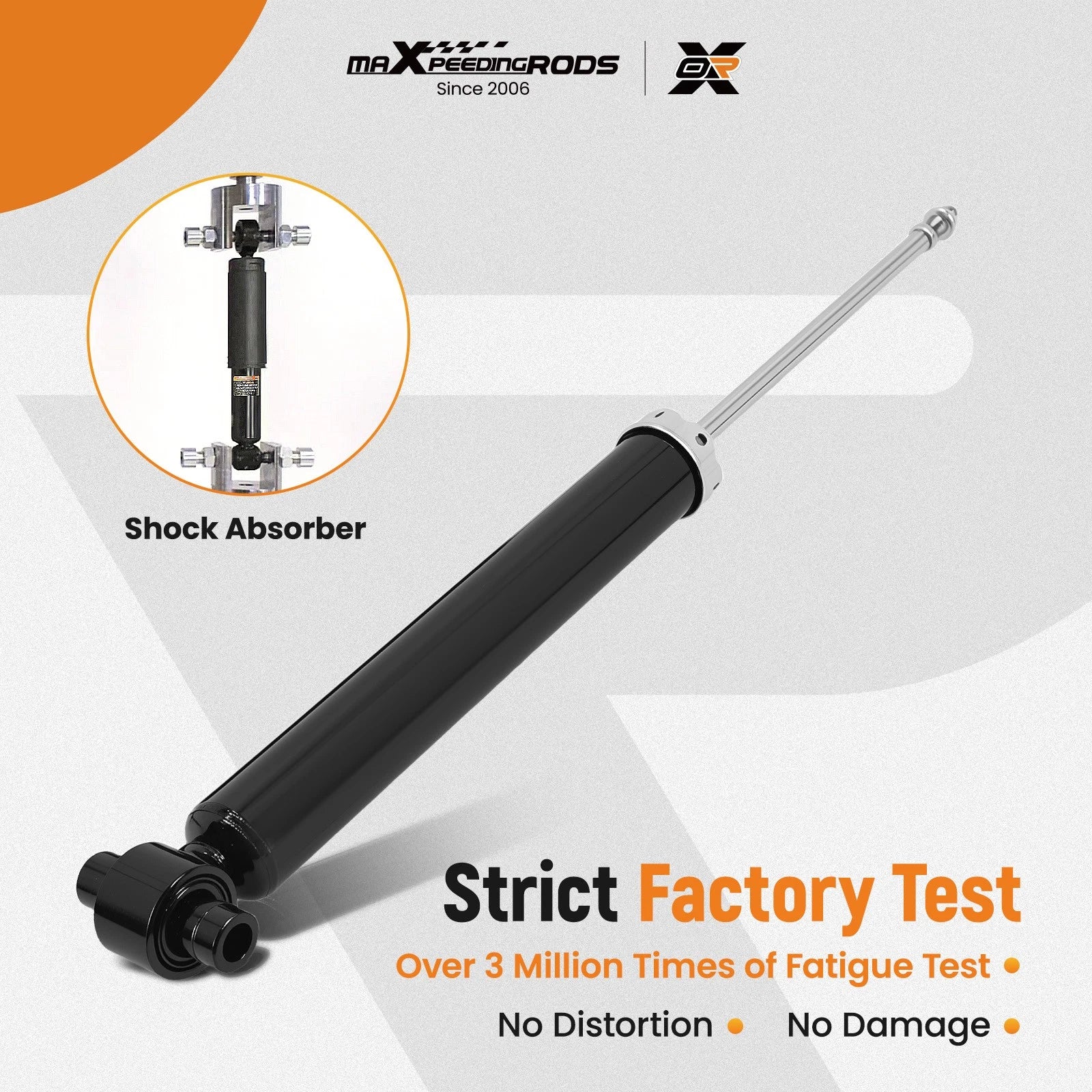 Pair Rear Shock Absorber for Chevrolet Equinox (2018–2023) Buick Envision (2016–2020)