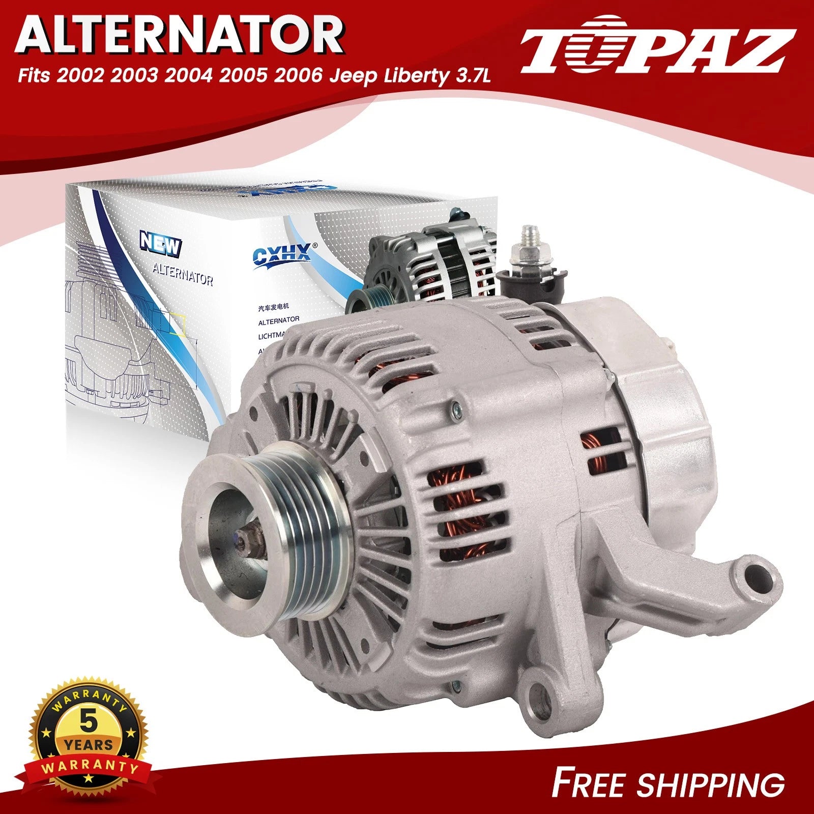 Alternator for Jeep Liberty (2002–2006)