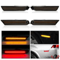 Set of 4 Smoked LED Side Marker Lights for Chevy Camaro SS LT (2010–2015)