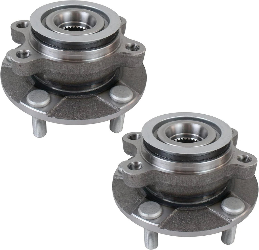 2x Front Wheel Hub and Bearing for Nissan Rogue (2014-2015) & Sentra (2008-2012)