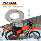 Set of 2 Cam Chain Sprockets for Honda XL200R CB125S XL125S XL185S (14321-440-000)