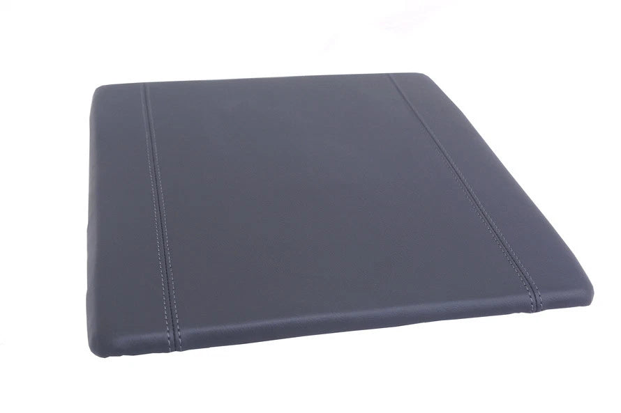 Leather Synthetic Console Armrest Cover for Ford F250 (2011–2016) Gray