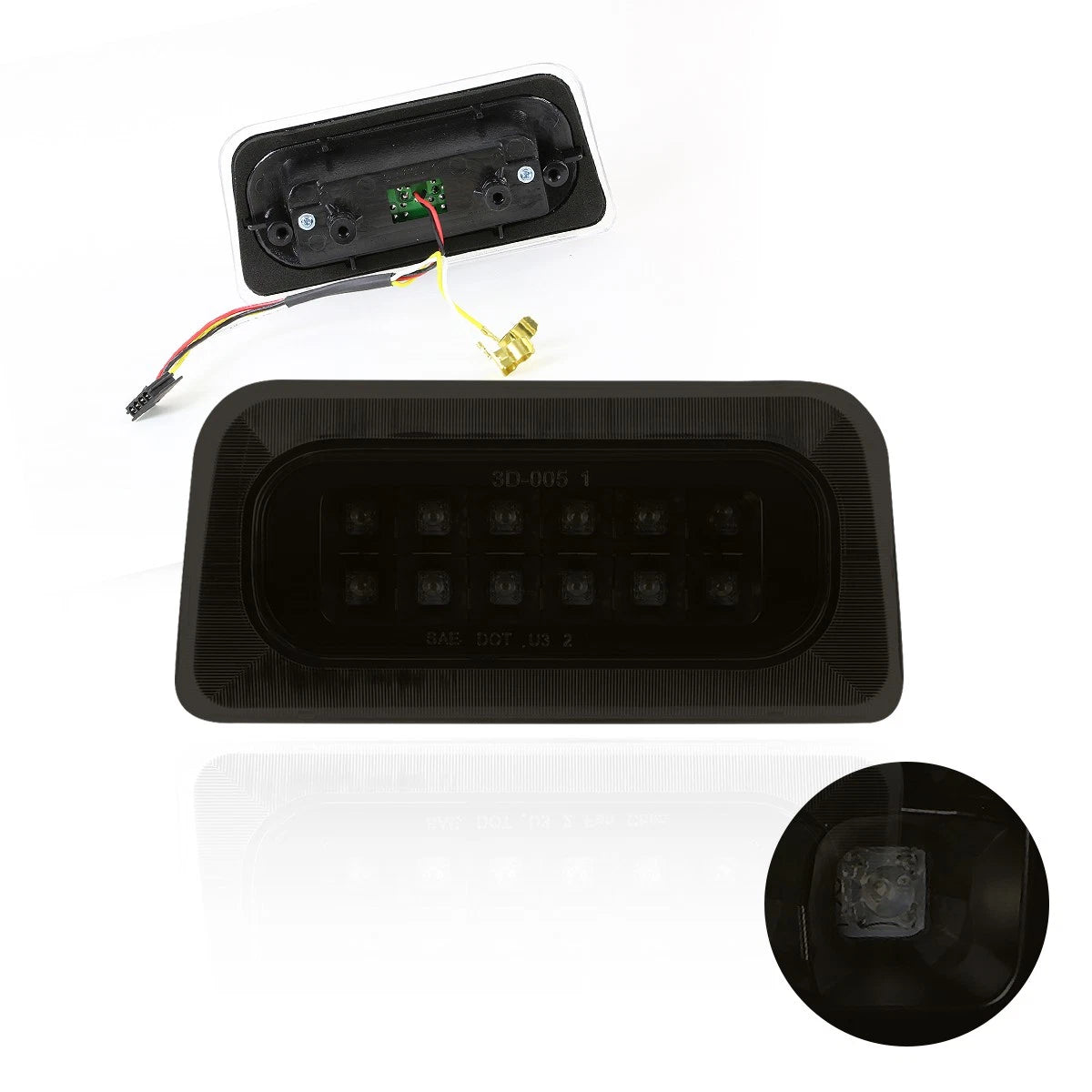 Drop Step Oval Tow Hitch Step for Pickup Trucks (Universal Fit)