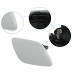Right Side Front Bumper Headlight Washer Nozzle Cover for BMW 328i Gray