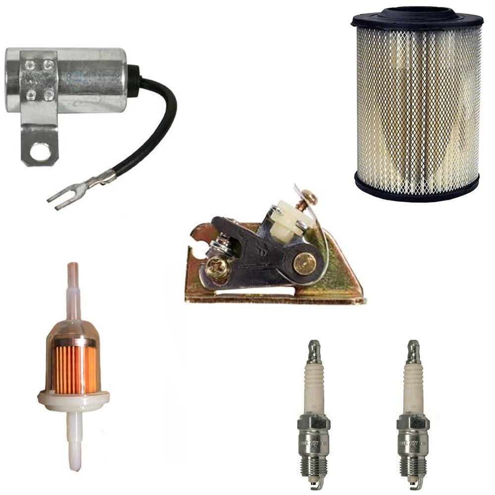 Tune Up Kit for 317 Engine (Includes Points, Condenser, Air, Fuel Filter)