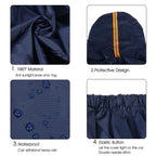 Breathable Full Car Cover for All Vehicles (Waterproof, All Weather)