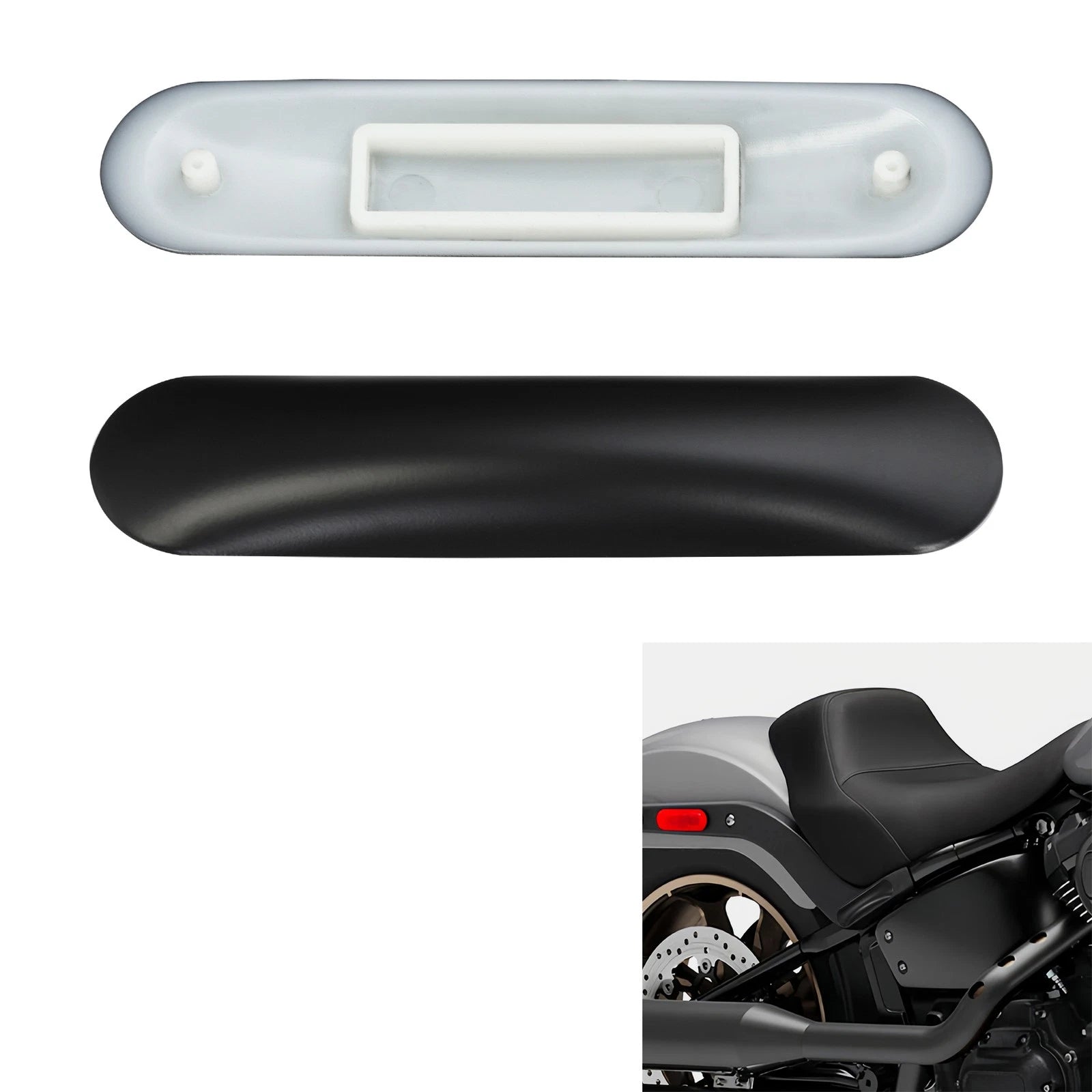 Frame Trim Covers for Harley Low Rider (2018–2020) Low Ride ST (2022–2025) Matte