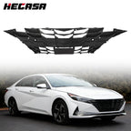 Front Inner Radiator Grille Cover for Hyundai Elantra (2021–2023) Black