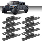 Set of 8 Body Side Door Hinges for Humvee M998