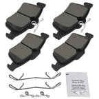Rear Ceramic Brake Pads Kit for Volvo C30 C70 S40 (2006–2013)