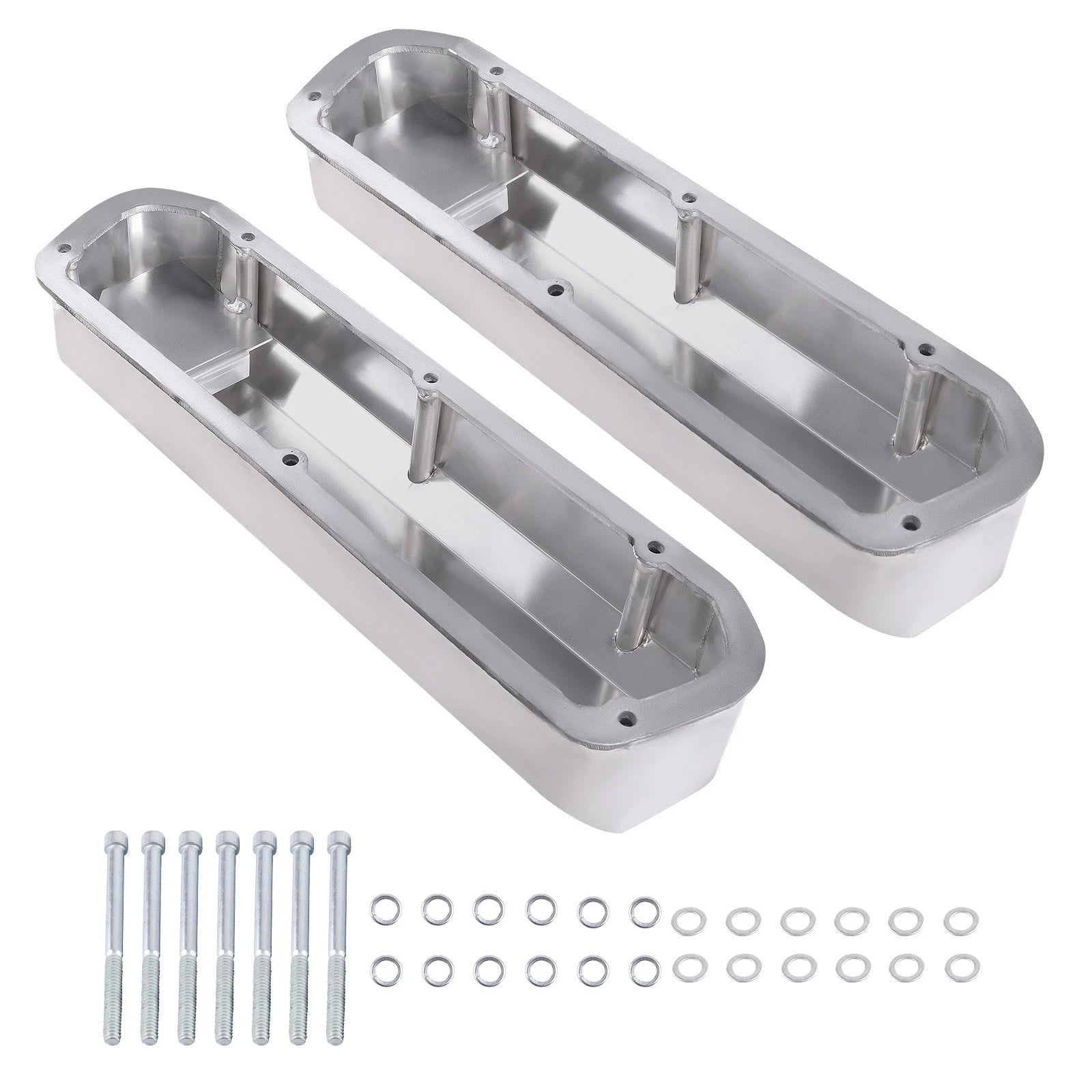 Tall Baffled Valve Covers for Ford Mercury 260 289 302 351W (1962–1996)