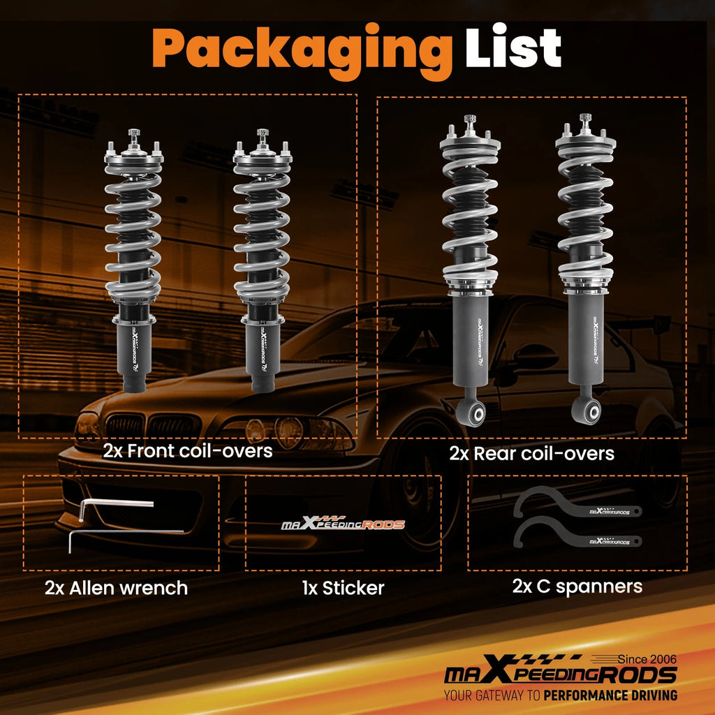 Adjustable Coilovers for Honda CR-V (1997-2001)