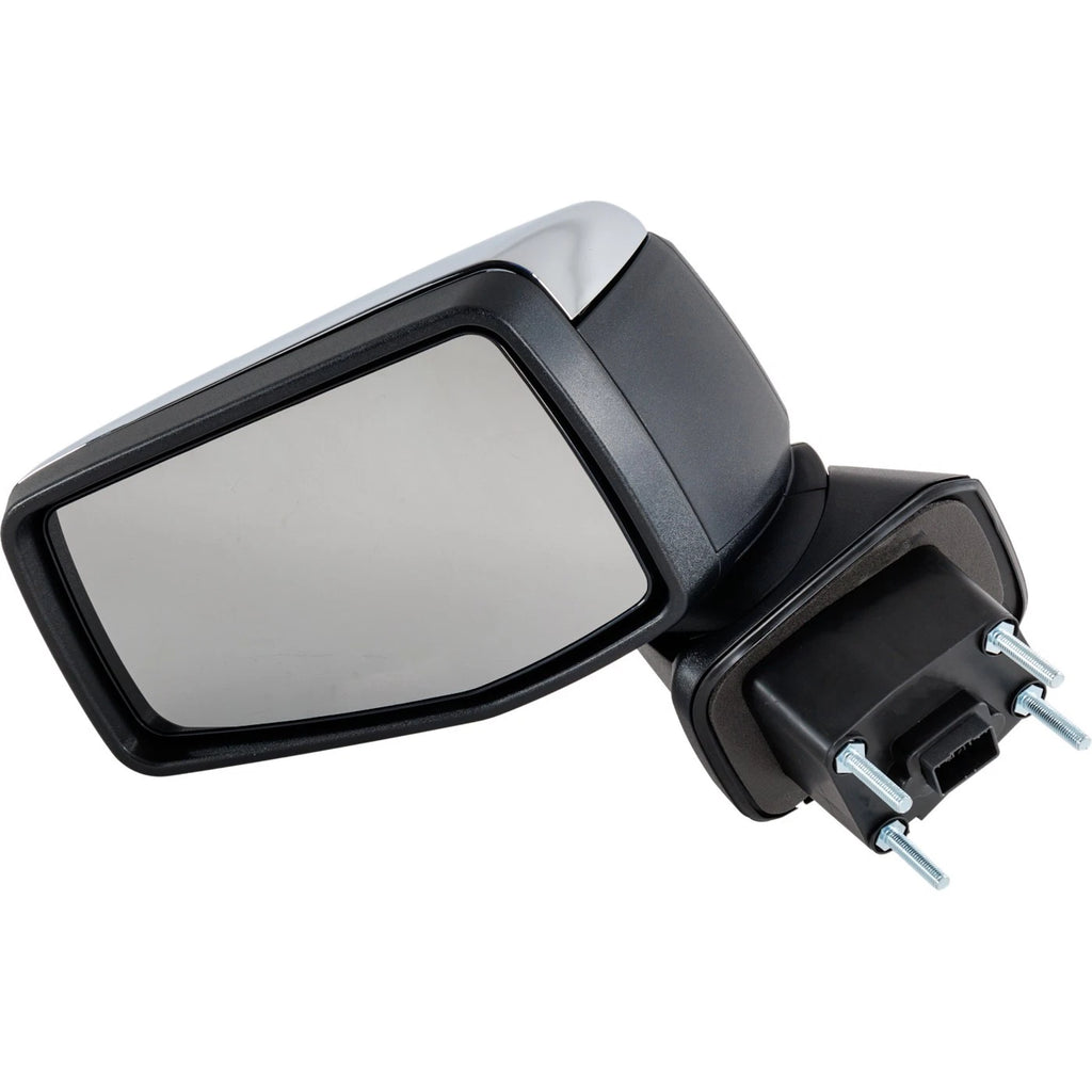 Left Chrome Heated Power Mirror for GMC Sierra 1500 (2019–2023)