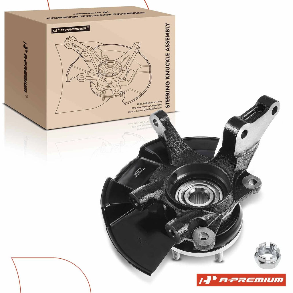 Front Left Steering Knuckle & Hub Bearing for Kia Sportage (2005–2009)