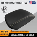 Console Armrest Cover for Ford Transit Connect (2014–2020) Beige Stitch