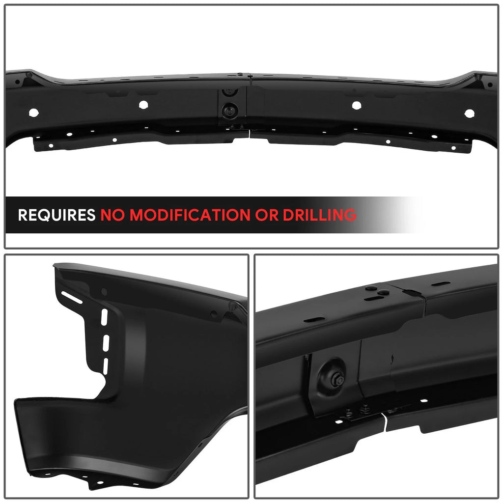 Front Bumper Face Bar for Chevy Silverado 1500 LTD (2019–2022) w/ Sensor Holes
