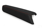 2PC Leather Armrest Door Panel Cover for Nissan 350Z Coupe (2006–2008) Red Stitch
