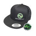 DPP Shop Side Set DP Logo Black Mesh Snapback Cap for