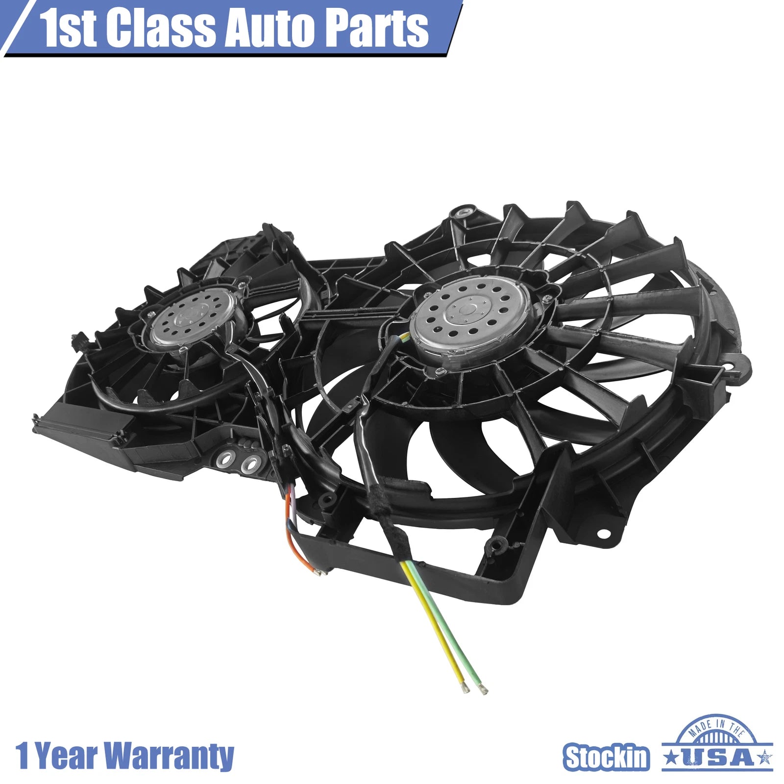 Front Engine Cooling Fan Assembly for Audi A6 (2005-2011)