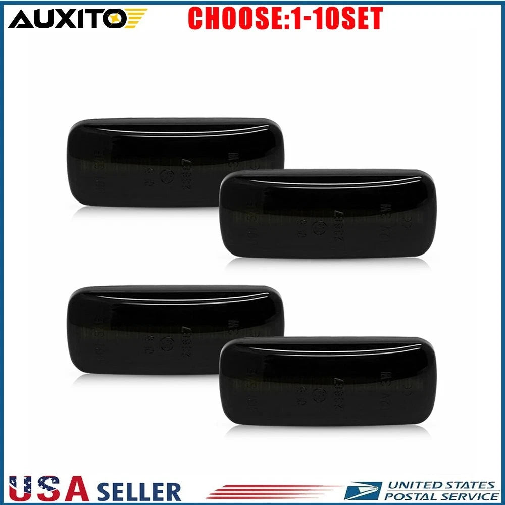 Smoked Amber Red LED Fender Side Marker for Ram 3500 (2010–2018)