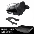Chopped Trunk Backrest Rack Mount for Harley Touring Road King (1997–2008)