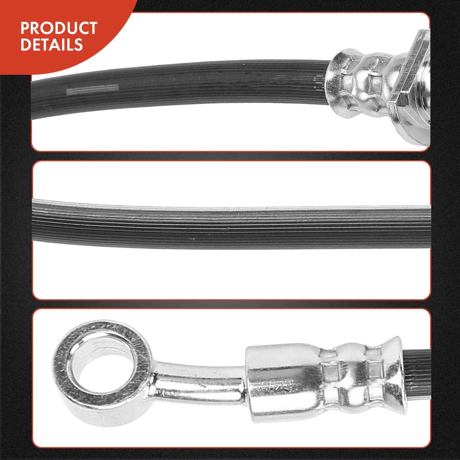 Front Left Brake Hydraulic Hose for Honda Civic (2012–2015) Acura ILX (2013–2021)