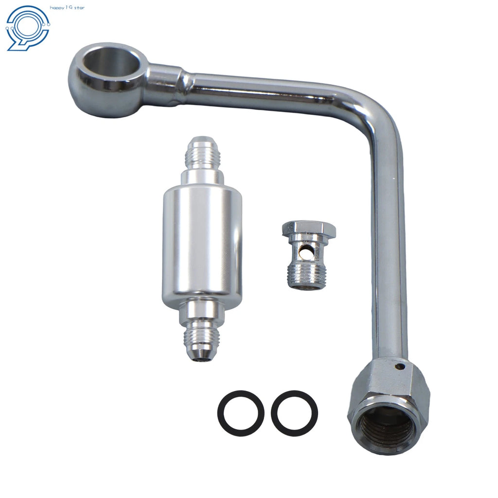 Single Feed Fuel Line Kit for Universal Applications (Stainless)