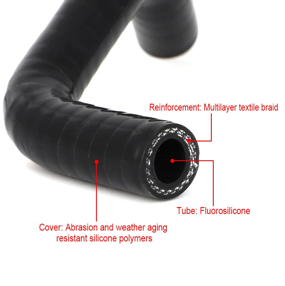 Turbo Coolant Line Repair Hose for BMW 550i 650i X5 E70 X6 E71 (2009–2017)