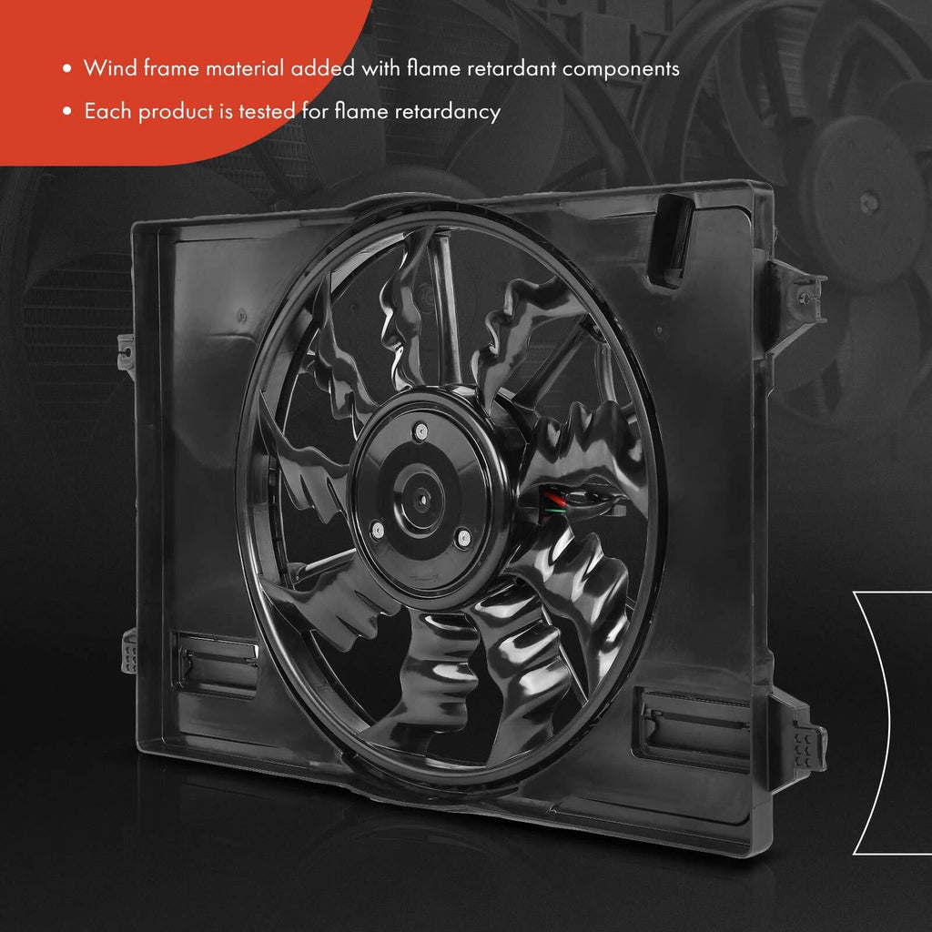 Cooling Fan Assembly with Brushless Motor for Kia EV6 Hyundai Ioniq 5 (2021–2023)
