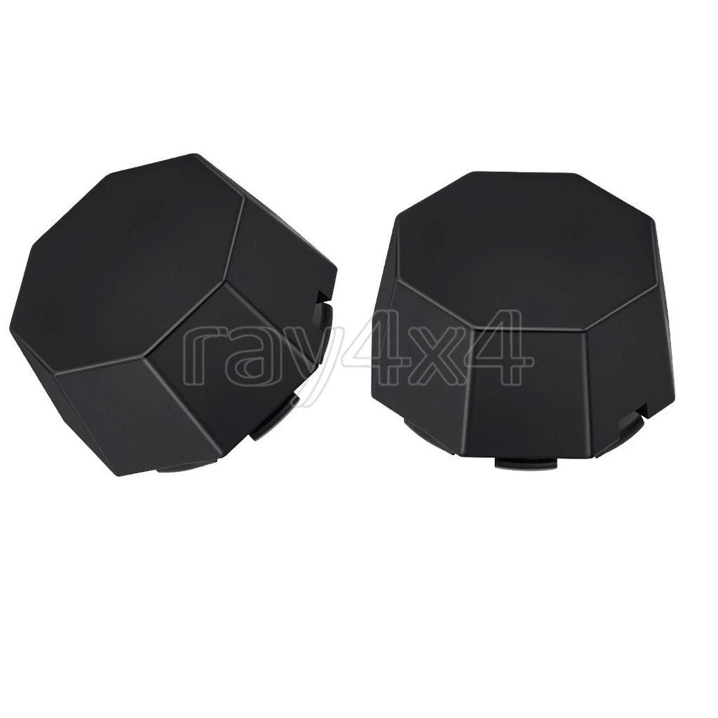 2 Matte Black Hub Caps for Polaris Sportsman 570 (Only TO 6/20/2024) 5451374-458