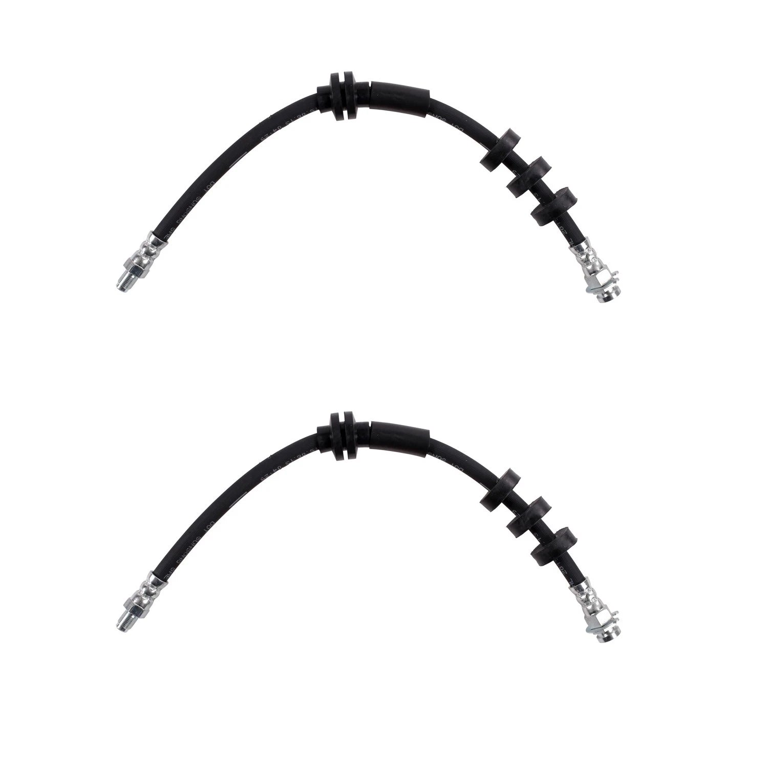 Set of 2 Front Brake Hydraulic Hoses for Chrysler 200, Dodge Dart (2013–2016)