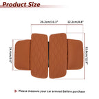 Center Console Cover for BMW X5 G05 (2019–2025) Napapi PVC Armrest Brown