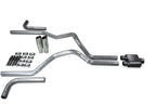 2.5" Dual Exhaust Kit for Ford F150 (2015–2020) - Clamp on Tips, Side Exit