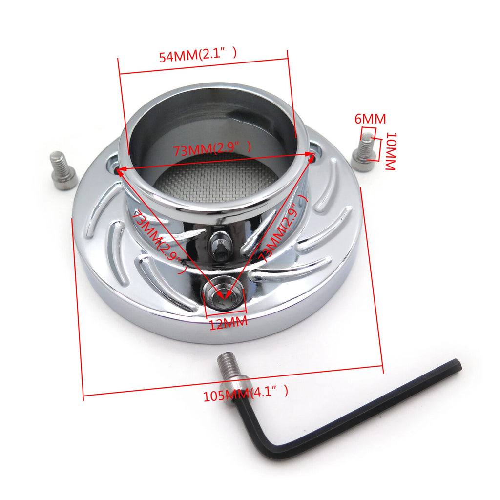 Exhaust Outlet Power Tip Pipe for Arctic Cat DVX400, Kawasaki KFX400, Suzuki LTZ400