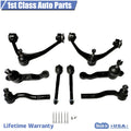 Set of 8 Front Suspension Upper Control Arms Ball Joints for Lexus GS300 GS430 (1998–2005)