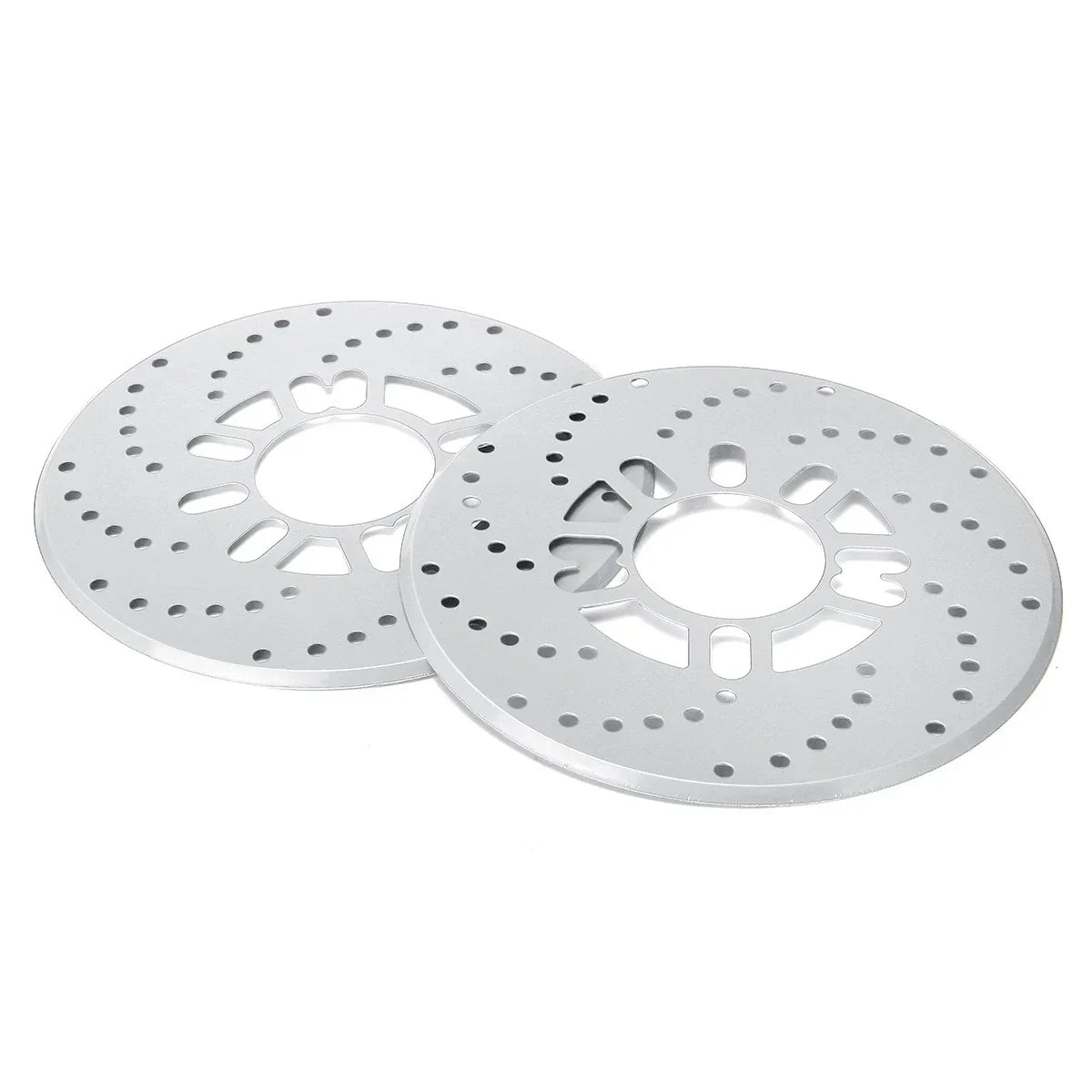 2X Cross Drilled Aluminum Brake Disc Cover for Car Wheel Decor 2.95"