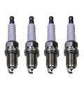 Set of 4 Denso Double Platinum Spark Plugs Gap 0.044 for Honda Mazda Acura Ford L4