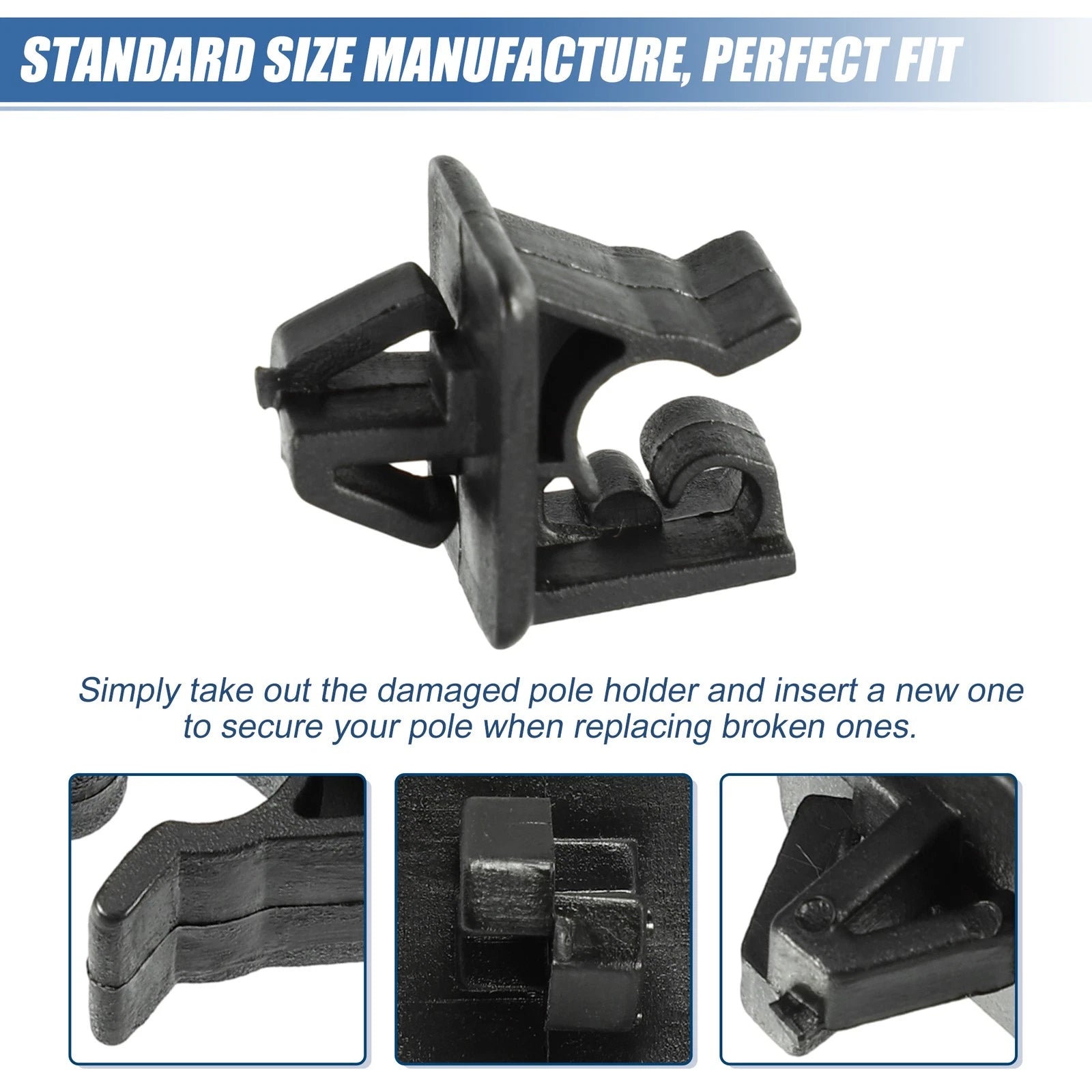 20 Pcs Hood Prop Rod Holder for Nissan Xterra (2005–2013) No. 8117421010
