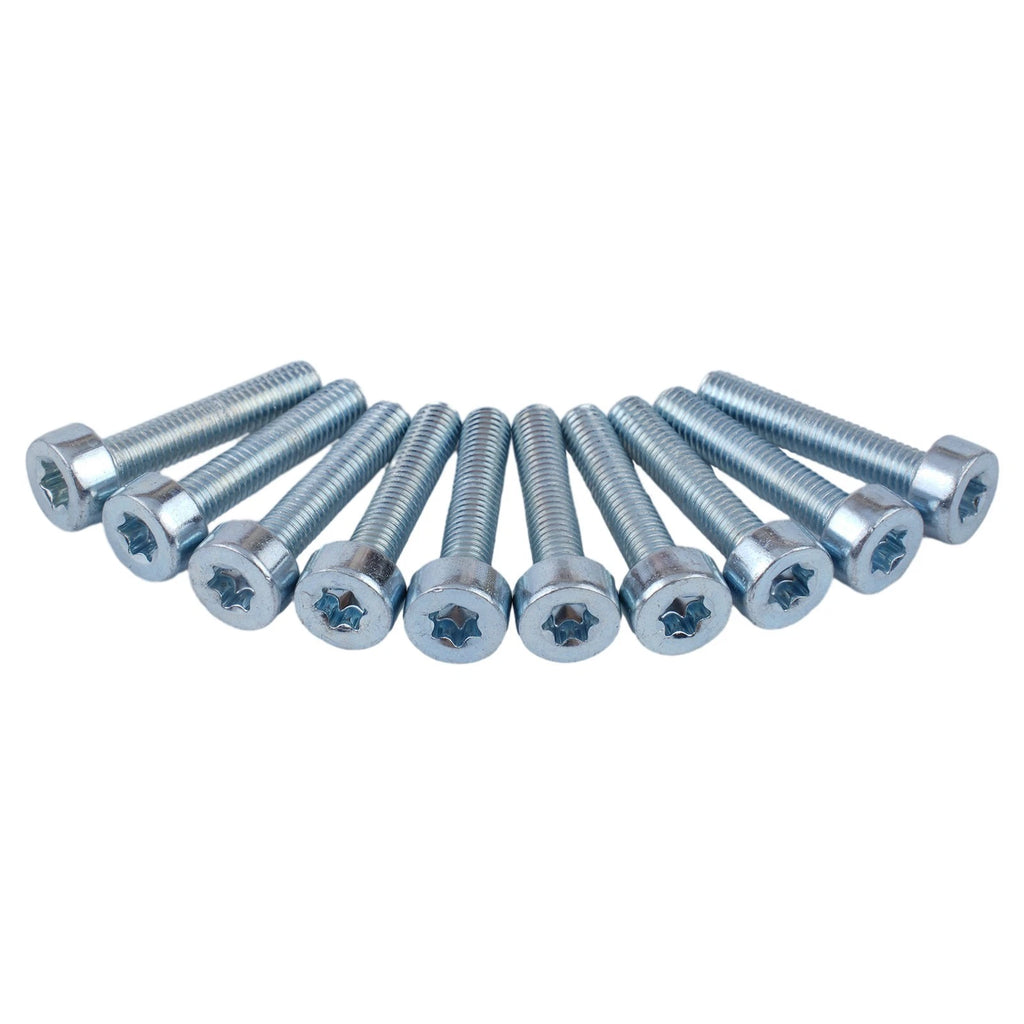 Set of 10 T27 Torx 5MM 25MM Bolt Screws IS-M5x25 for 9022 341 1050