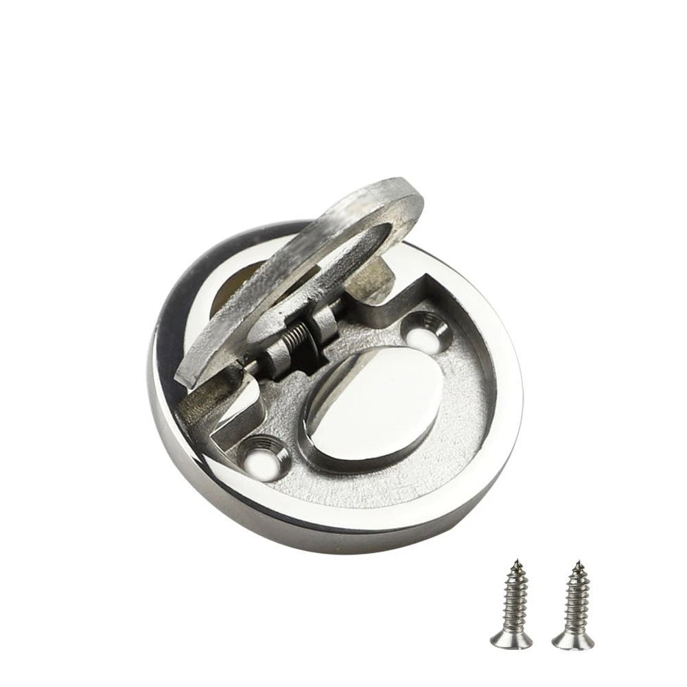 316 Stainless Steel Round Pull Handle for Marine Floor Hatch (Marine)