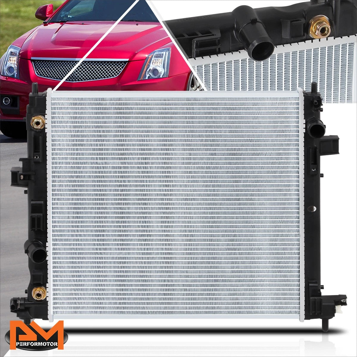 Full Aluminum Core Radiator for Cadillac ATS/CTS (2013–2015) DPI-13351