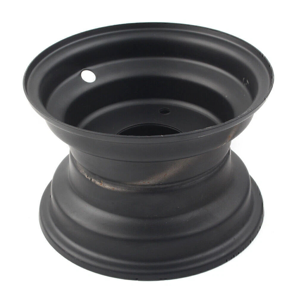 6" Black Steel Rim for Go Kart Off-Road Dirt Pit Bike (Most Models)